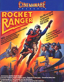 la boite de jeu de Rocket Ranger (Cinemaware)